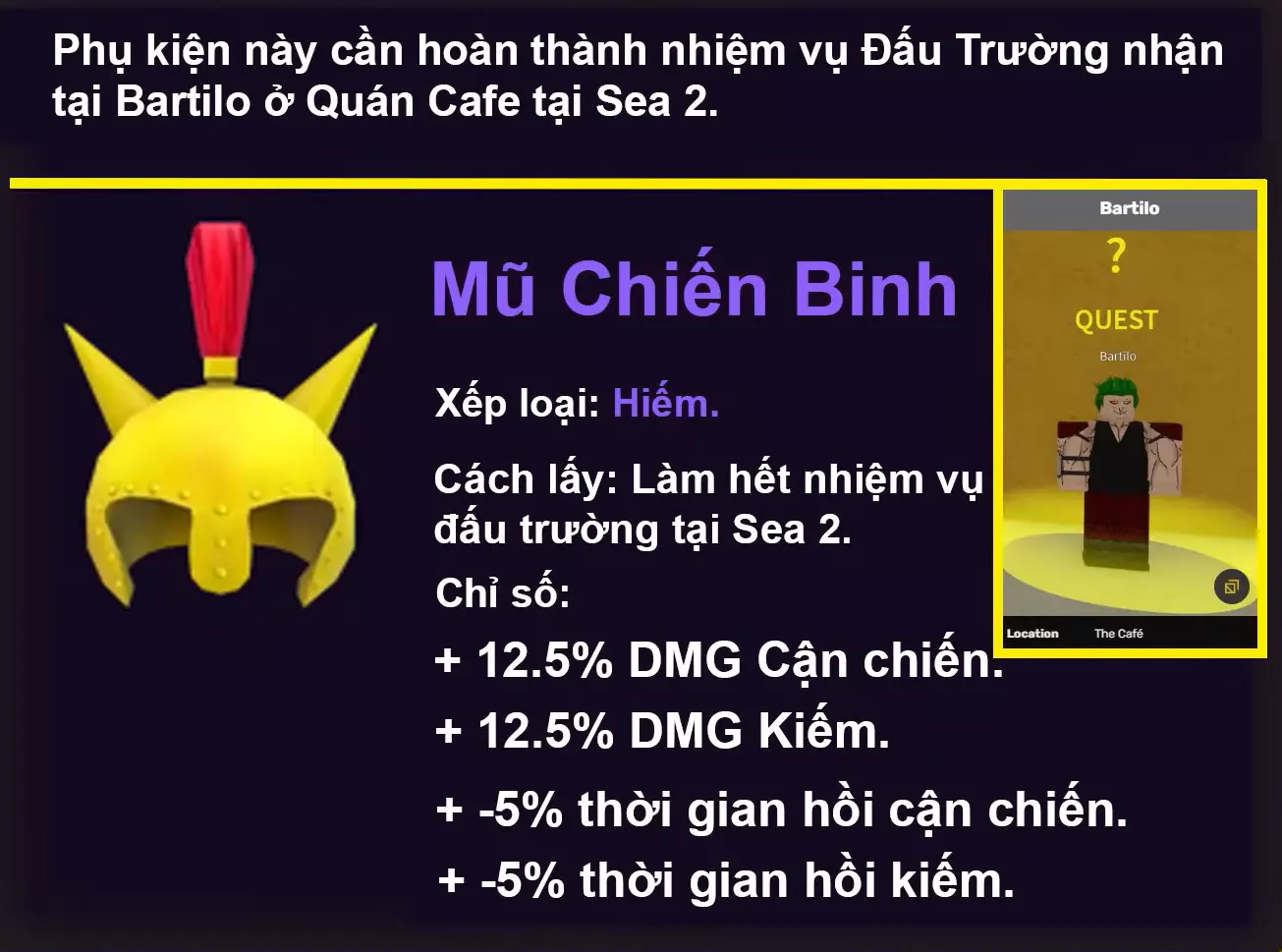 Mũ chiến binh