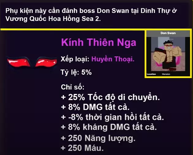 Kính thiên nga